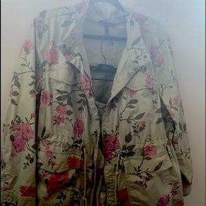 LANE BRYANT Plus 18/20  2 Piece Business Leisure Set. Olive Green and Pink. 💕💕